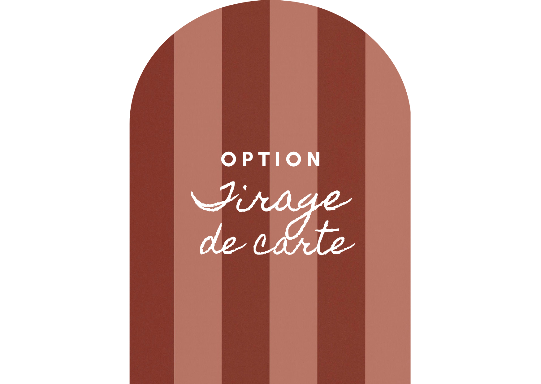 Option tirage de carte